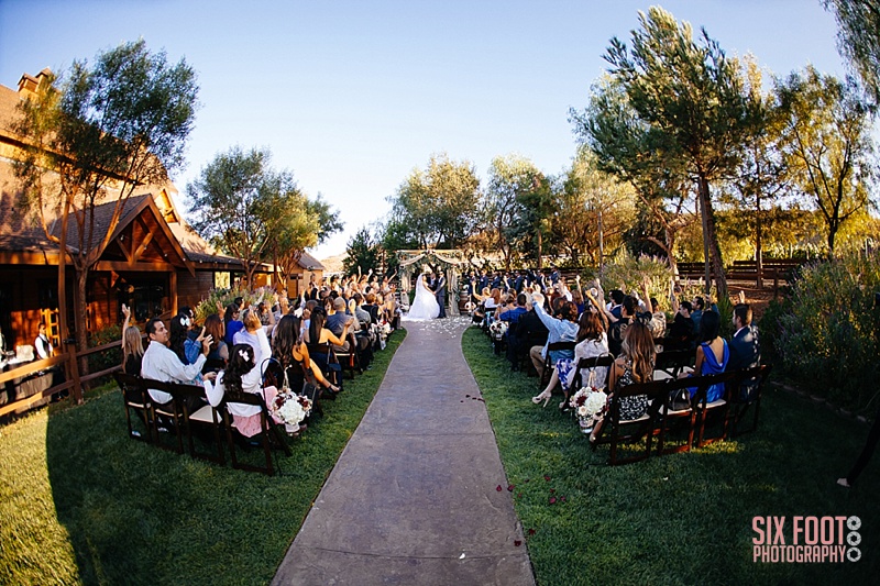 longshadown ranch winery wedding photo