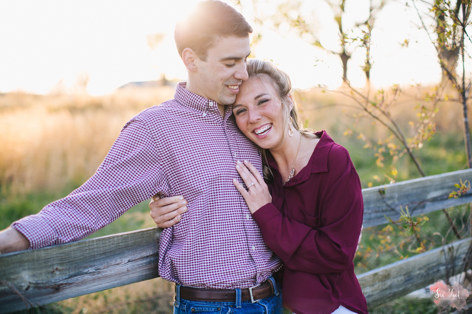 raleigh engagement photo