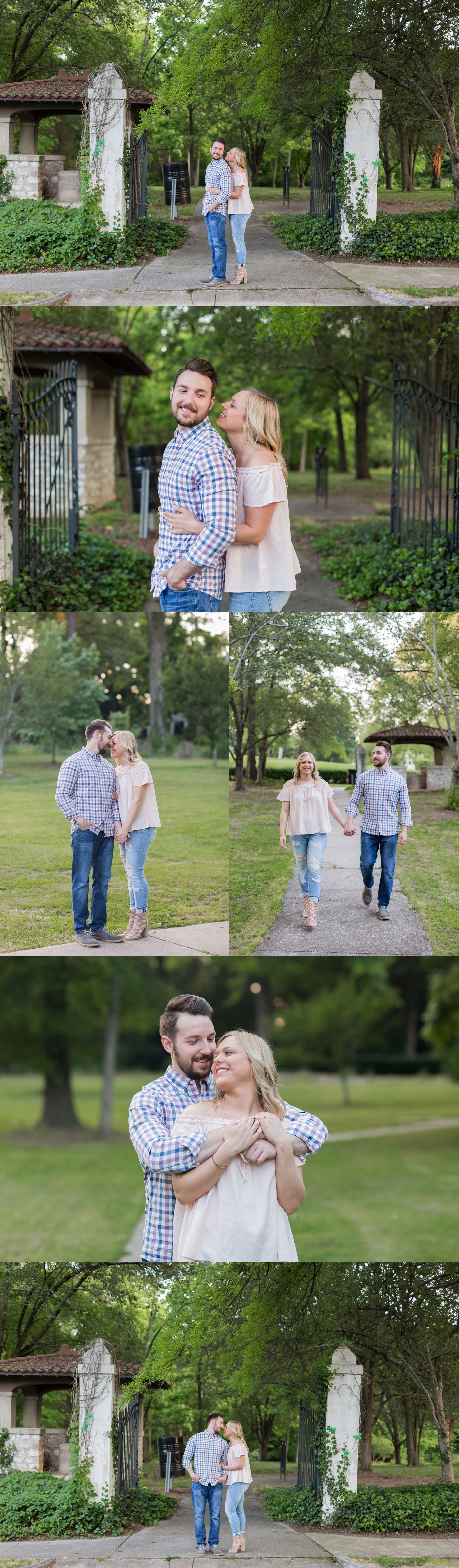 american tobacco district engagement photographer