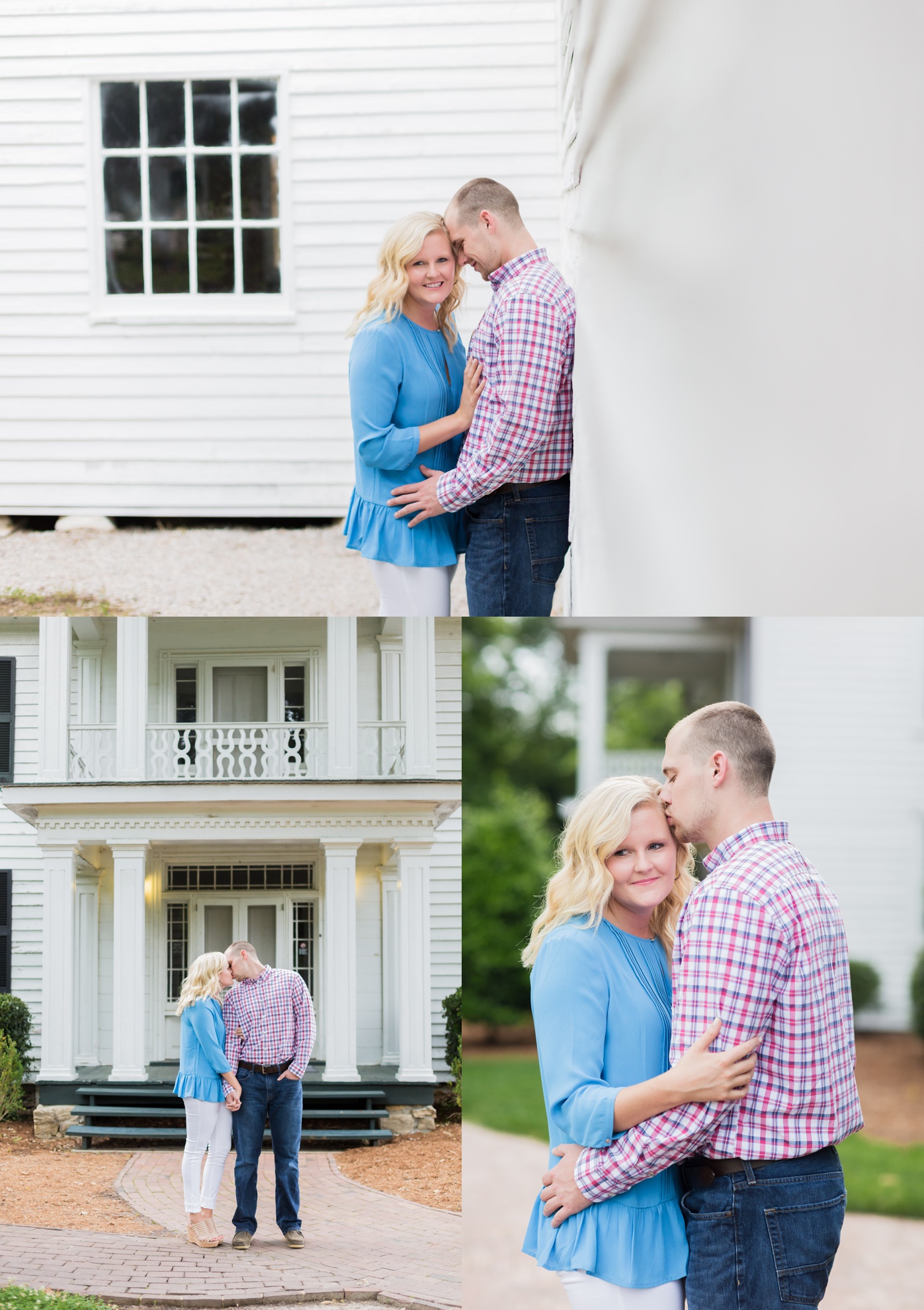 historic oak view county park engagement session