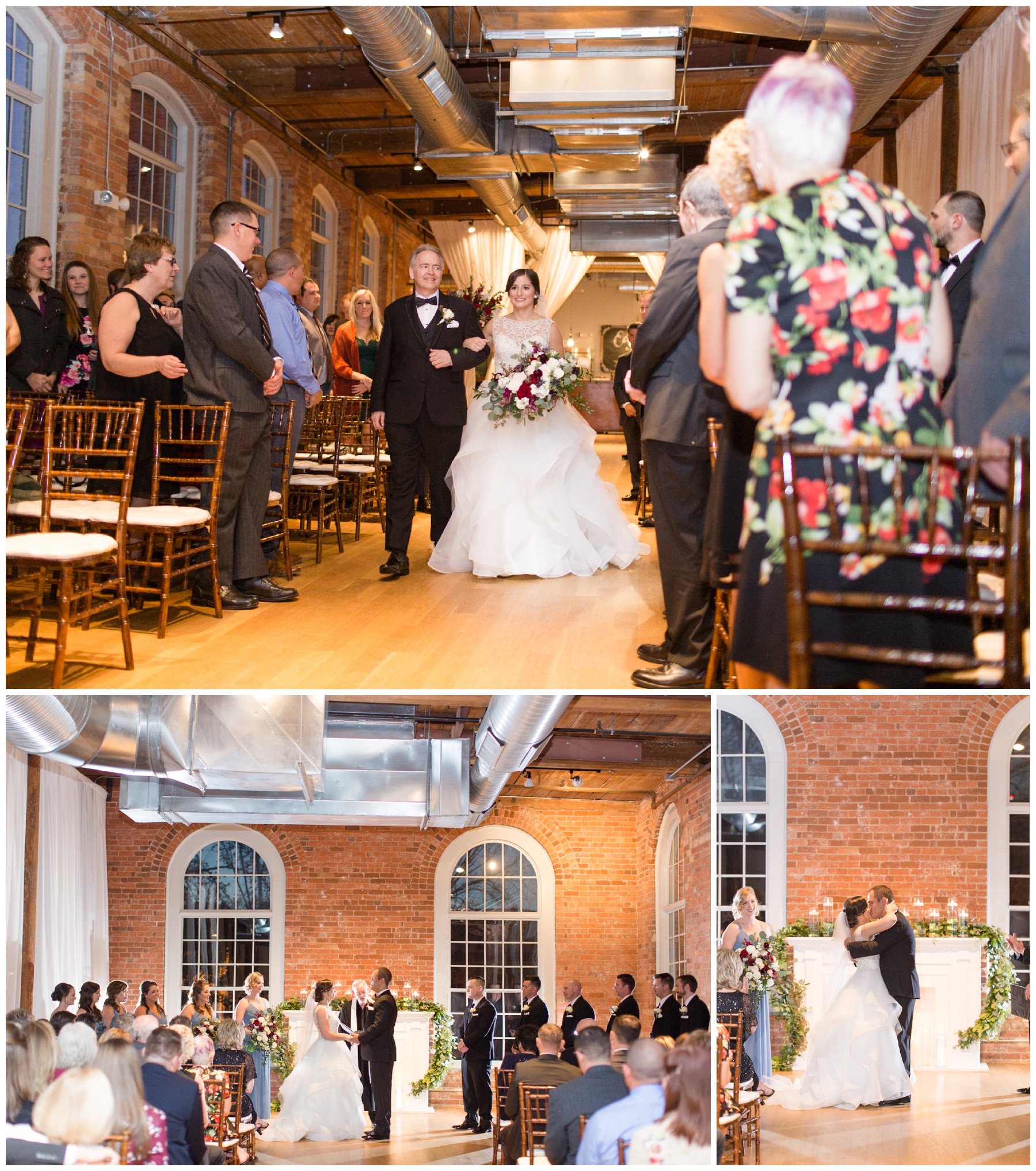 the cotton room night time wedding