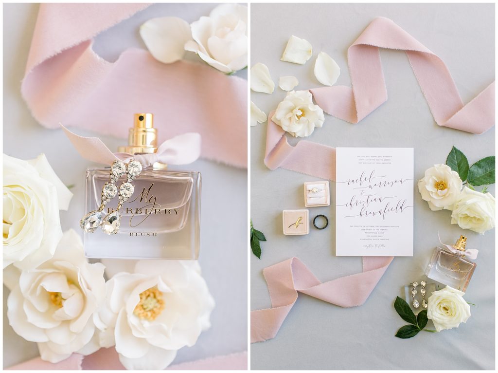 wedding perfume and details