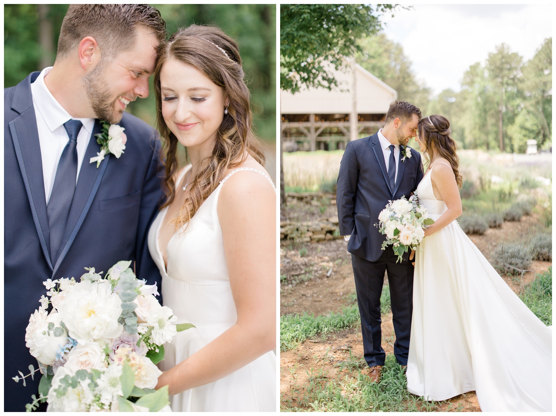 lavendaer oaks farm wedding